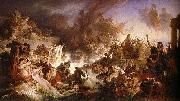 Wilhelm von Kaulbach Battle of Salamis oil painting on canvas